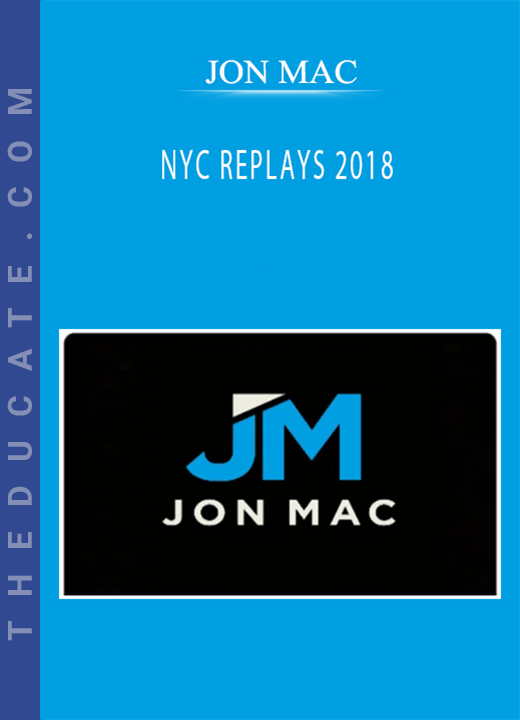 JON MAC - NYC REPLAYS 2018
