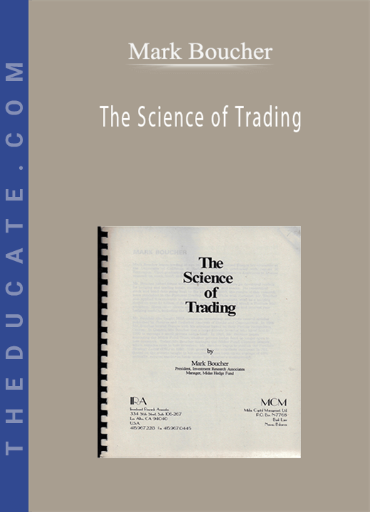 Mark Boucher - The Science of Trading