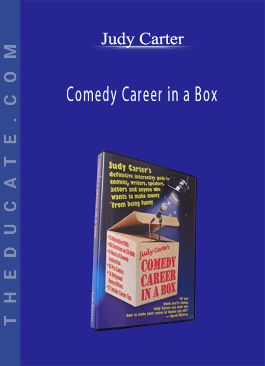 Judy Carter - Comedy Career in a Box