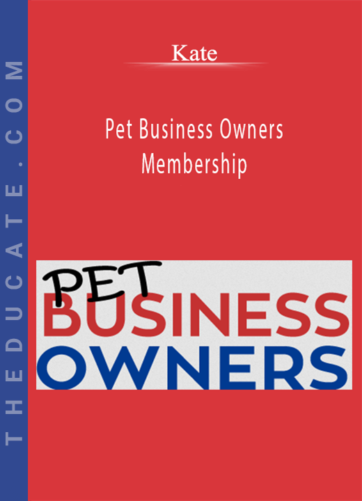 Kate - Pet Business Owners Membership