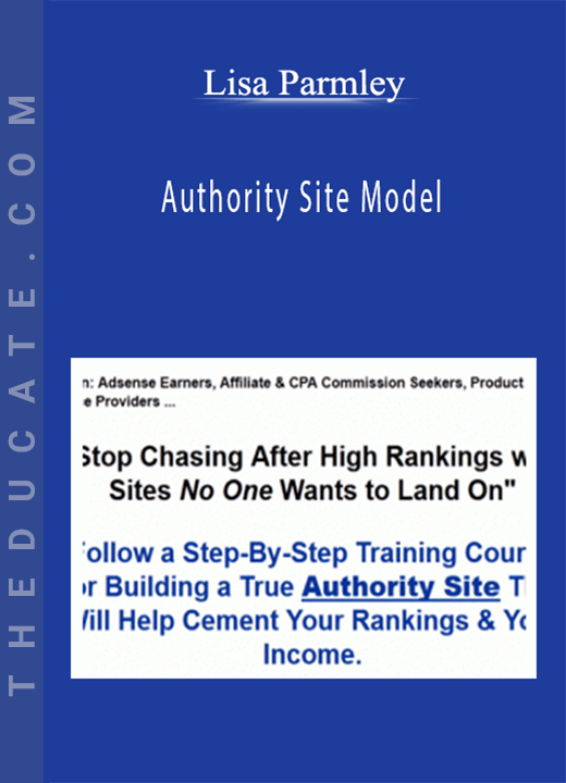 Lisa Parmley - Authority Site Model