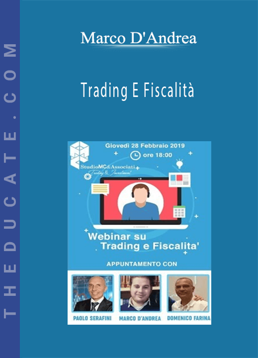 Marco D’Andrea - Trading E Fiscalità