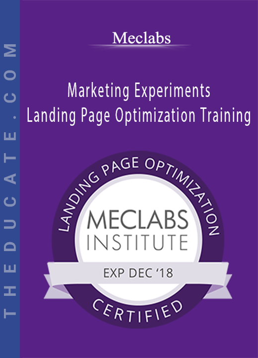 Meclabs - Marketing Experiments Landing Page Optimization Training
