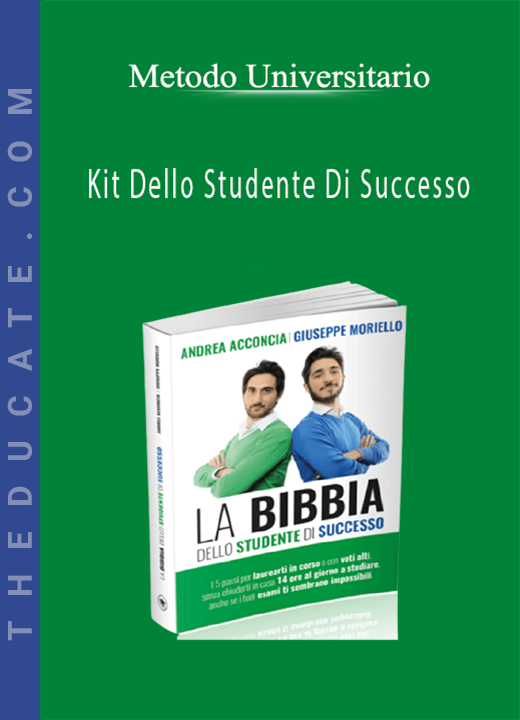 Metodo Universitario - Kit Dello Studente Di Successo