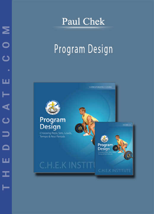 Paul Chek - Program Design