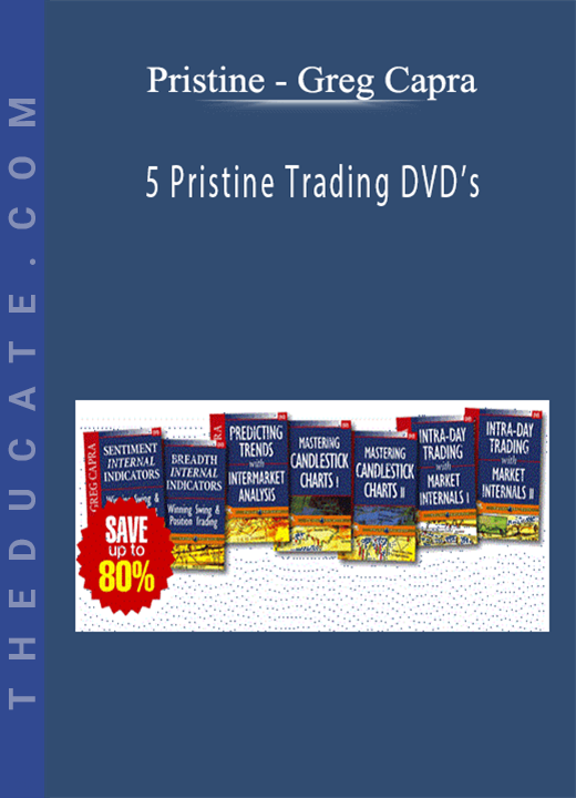 Pristine - Greg Capra - 5 Pristine Trading DVD’s