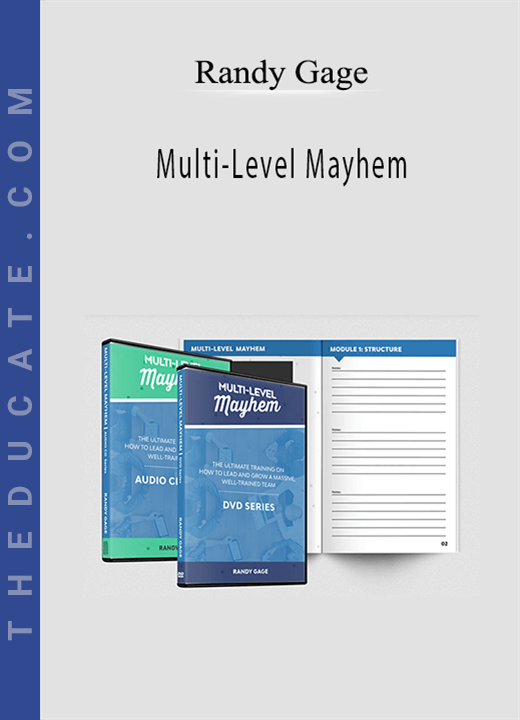 Randy Gage - Multi-Level Mayhem