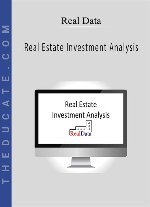 Real Estate Investment Analysis - Real Data