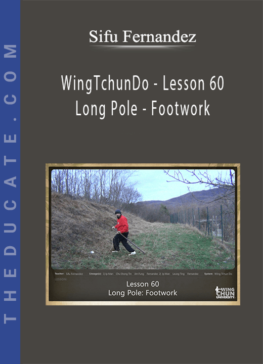 Sifu Fernandez - WingTchunDo - Lesson 60 - Long Pole - Footwork