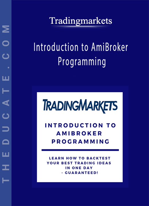 Tradingmarkets - Introduction to AmiBroker Programming