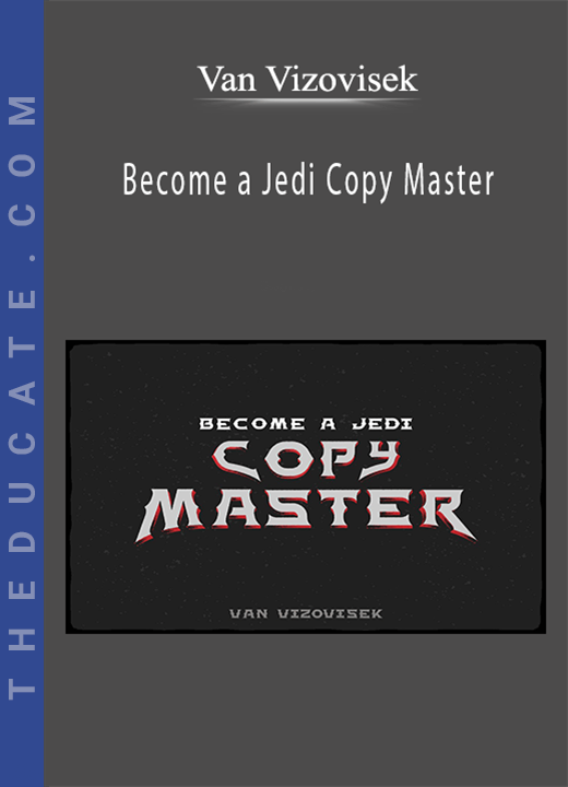 Van Vizovisek - Become a Jedi Copy Master