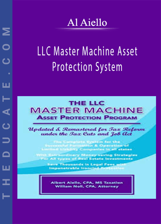 Al Aiello - LLC Master Machine Asset Protection System