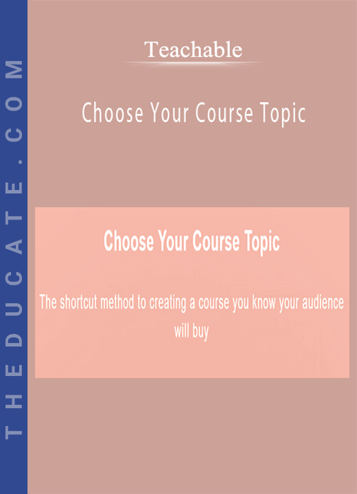 Teachable - Choose Your Course Topic
