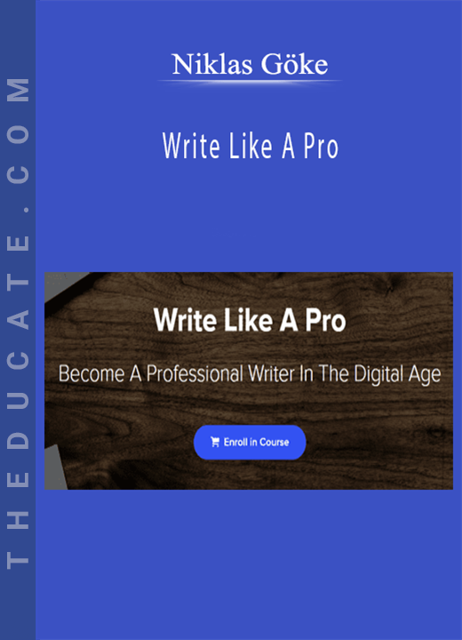 Niklas Göke - Write Like A Pro