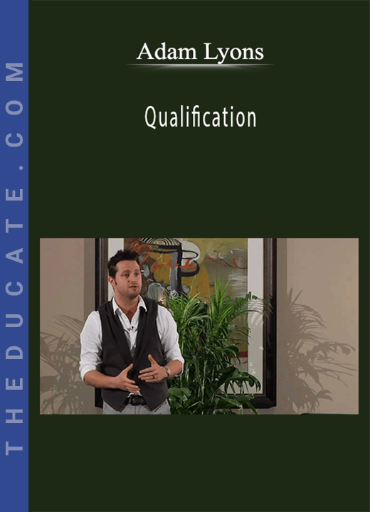 Adam Lyons - Qualification