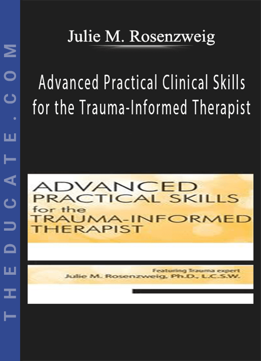 Advanced Practical Clinical Skills for the Trauma-Informed Therapist - Julie M. Rosenzweig
