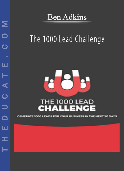 Ben Adkins - The 1000 Lead Challenge