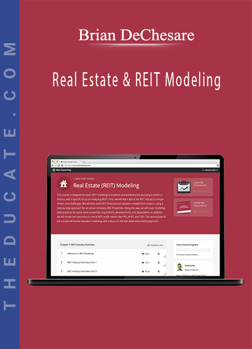 Brian DeChesare - Real Estate & REIT Modeling