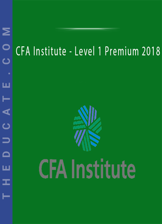 CFA Institute - Level 1 Premium 2018