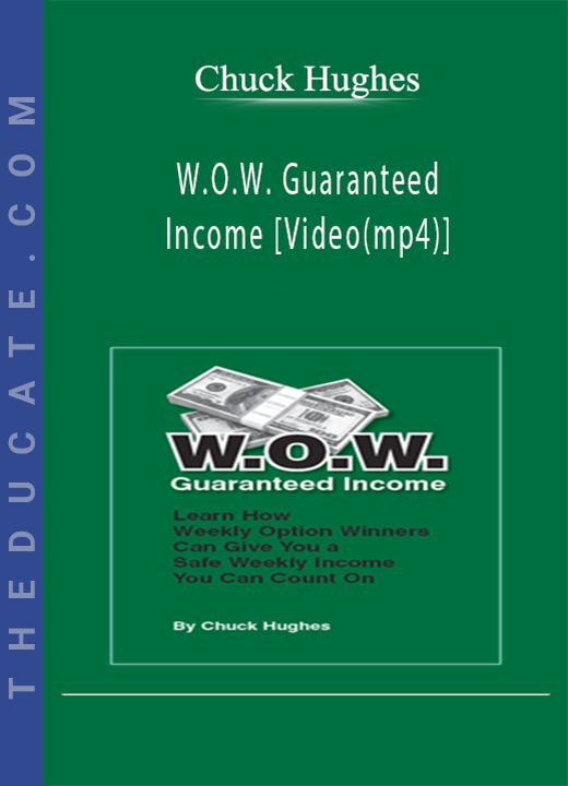 Chuck Hughes - W.O.W. Guaranteed Income [Video(mp4)]