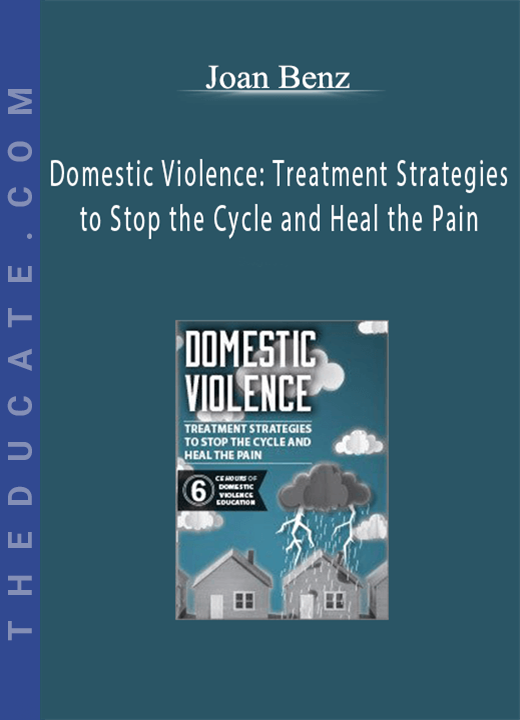 Domestic Violence: Treatment Strategies to Stop the Cycle and Heal the Pain - Joan Benz