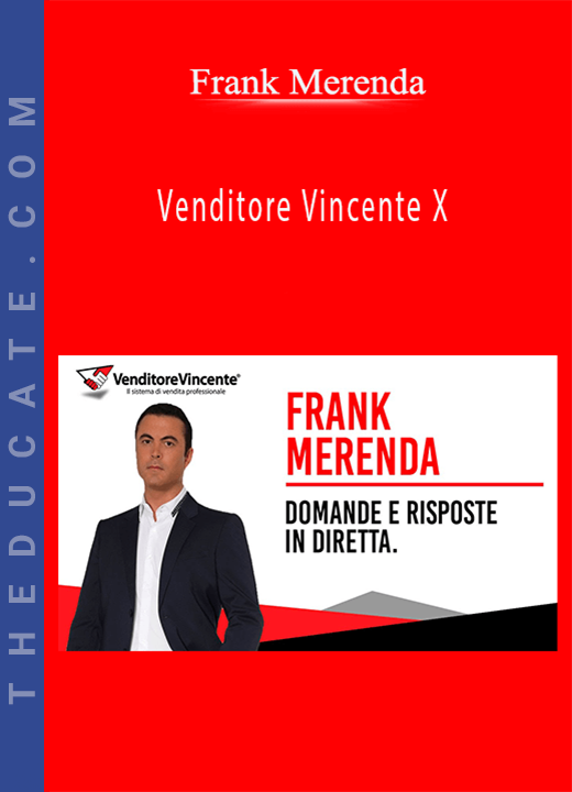 Frank Merenda - Venditore Vincente X