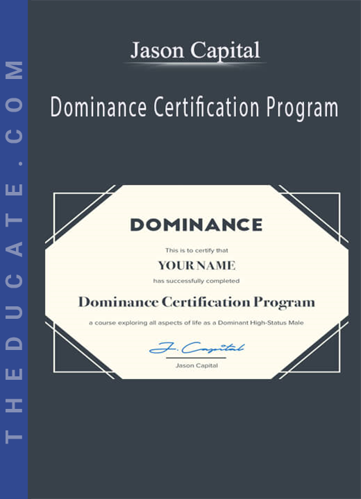 Jason Capital - Dominance Certification Program