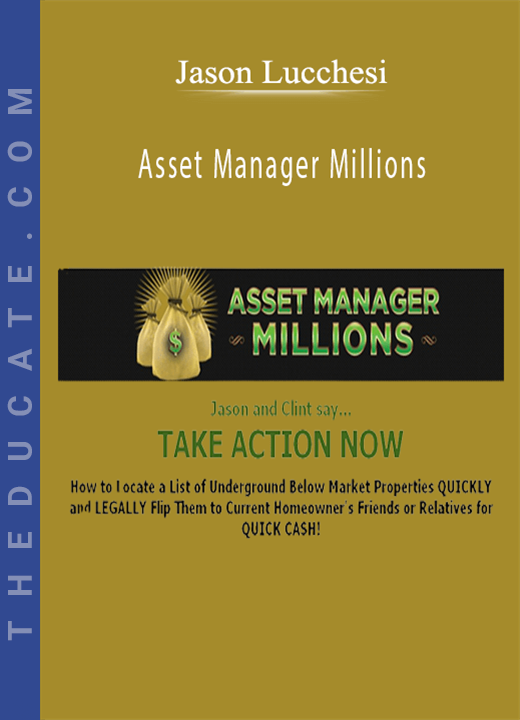 Jason Lucchesi - Asset Manager Millions
