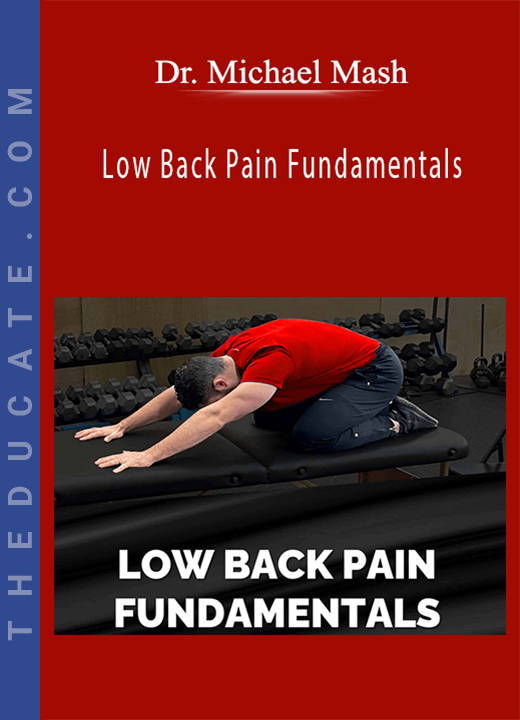 Dr. Michael Mash - Low Back Pain Fundamentals